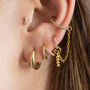 Imperial Geometric Mini Crystal Earring, thumbnail 1 of 5