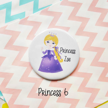 Personalised Princess Badge, 7 of 9