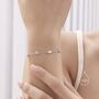 Oval And Round Cz Floating Bracelet, thumbnail 1 of 11