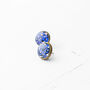 Blue Leopard Pattern Earrings, thumbnail 8 of 10