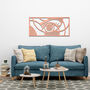 Abstract Eye Wooden Wall Art Geometric Decor, thumbnail 4 of 8