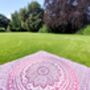 Large Mandala Picnic Throw, thumbnail 7 of 9