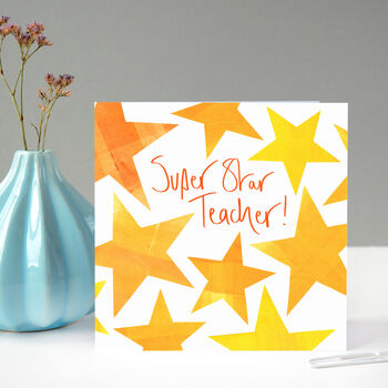 Super Star Teacher Card, 8 of 9