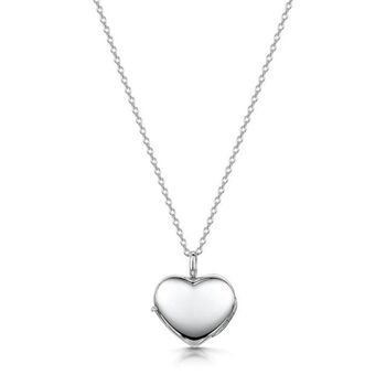 Personalised 925 Sterling Silver Little Heart Locket, 10 of 12