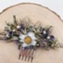 Small Dried Flower Hair Comb, thumbnail 5 of 5