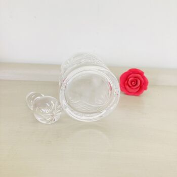Vintage Decorative Glass Perfume Bottle ~ Ten, 3 of 6