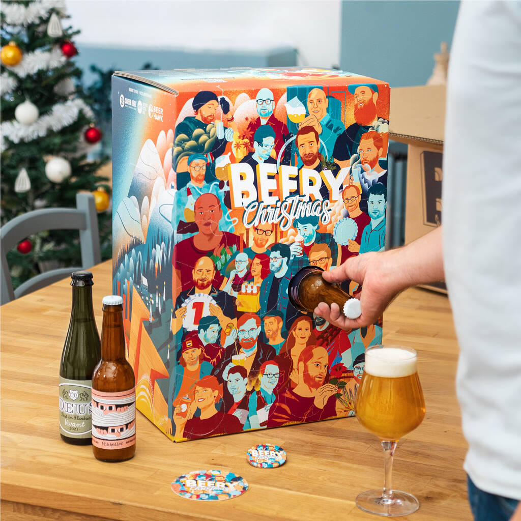 Beery Christmas Craft Beer Advent Calendar By Beer Hawk