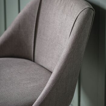 A Pair Of Stockholm Dining Chairs Natural Or Slate Grey, 4 of 9