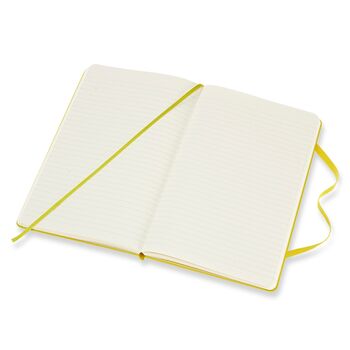 Personalised Moleskine Classic Notebook – Jaune Extra Large, 6 of 8