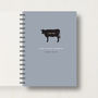 Personalised Cow Lover's Journal Or Notebook, thumbnail 7 of 10