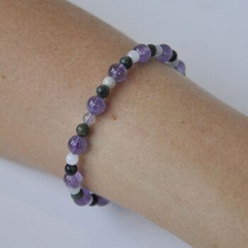 Pisces Zodiac Crystal Bracelet Birthday Gift For Her, 2 of 7