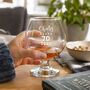 70th Birthday Gift Brandy Snifter Glass, thumbnail 1 of 8