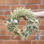 Handmade Woodland Dried Flower Wreath, thumbnail 11 of 11