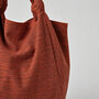 Fair Trade Vegan Comfy Everyday Shoulder Bag Zip Close, thumbnail 11 of 12