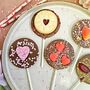 Valentines Chocolate Lollipop Letterbox Set, thumbnail 2 of 3