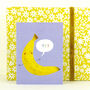 Mini Banana Greetings Card, thumbnail 4 of 4