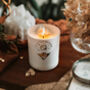 'Trust The Universe' Crystal Infused Scented Candle, thumbnail 1 of 9