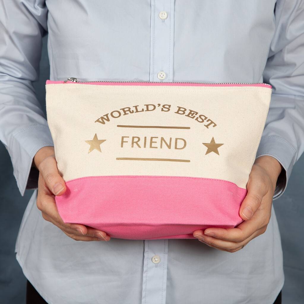 Personalised The World's Best Wash Bag By attic