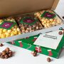 'Vegan Christmas' Gourmet Popcorn Letterbox Gift, thumbnail 1 of 5