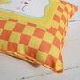 Checkerboard Tooth Cushion, thumbnail 8 of 12