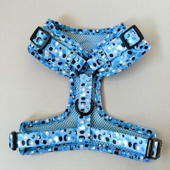 Blue Dot Adjustable Padded Dog Harness, 6 of 12