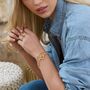 9ct Yellow Gold Rolo Chain Bracelet Seven Inch, thumbnail 4 of 4