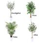 Large Artificial Faux Plant Fake Plastic Tree, thumbnail 10 of 10