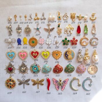 Design Your Own Lovey Dovey Classic Seven Charm Necklace, 7 of 10