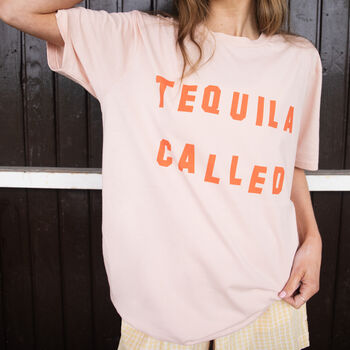 Tequila Called Women’s Slogan T Shirt, 3 of 4