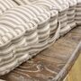 Vintage Striped Dining Chair Box Cushions, thumbnail 6 of 7