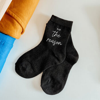 Funny Matching Dad And Kid Socks Set, 7 of 7