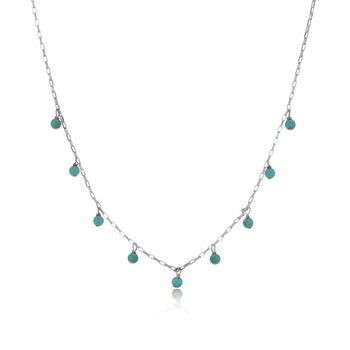 Turquoise December Birthstone Necklace, 3 of 8