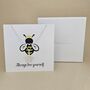 Boxed 'Bee Yourself' Star Necklace Card, thumbnail 2 of 3