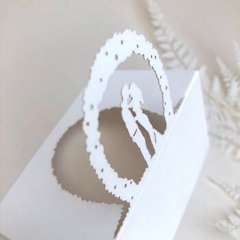Wedding Arch Laser Cut Wedding Place Card, 4 of 6
