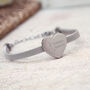 Personalised Heart Bracelet With Zodiac Design, thumbnail 1 of 3