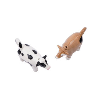 Cow Salt And Pepper Shakers In Gift Box, 3 of 3