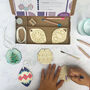 Personalised Christmas Decorations Craft Activity Kit, thumbnail 1 of 8