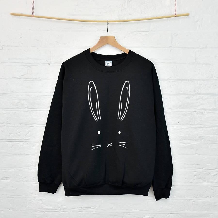 Easter Bunny Rabbit Sweatshirt Jumper By Ellie Ellie