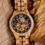 Venice Automatic Mechanical Movement Wooden Watch For Him, thumbnail 1 of 7
