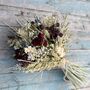 Wedding Dried Flower Bouquet Meadow Reds Right, thumbnail 1 of 6