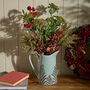 Crackle Fern Ceramic Vase, thumbnail 3 of 6