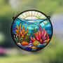 Seaside Nature Stained Glass Effect Suncatcher, thumbnail 6 of 12