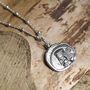 Sterling Silver Ancient Persian Coin Necklace, thumbnail 1 of 4