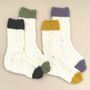 Sofa Socks 100% Merino Knitting Kit, thumbnail 4 of 6