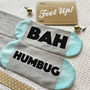 Bah Humbug Socks, thumbnail 1 of 1