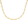 Thick 18 K Gold Link Chain Necklace Set, thumbnail 9 of 12