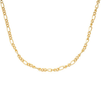 Thick 18 K Gold Link Chain Necklace Set, 9 of 12