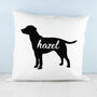 Personalised Dog Silhouette Cushion Cover, thumbnail 10 of 12