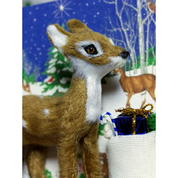Winter Deer Luxury Card, 4 of 7