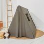Personalised Army Greeny Grey A Frame Playhouse Tent, thumbnail 2 of 5